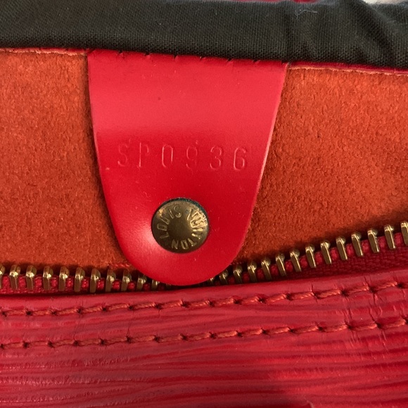 ❤️❤️SOLD❤️❤️Louis Vuitton vintage epi SPeedy 25 - Picture 10 of 13